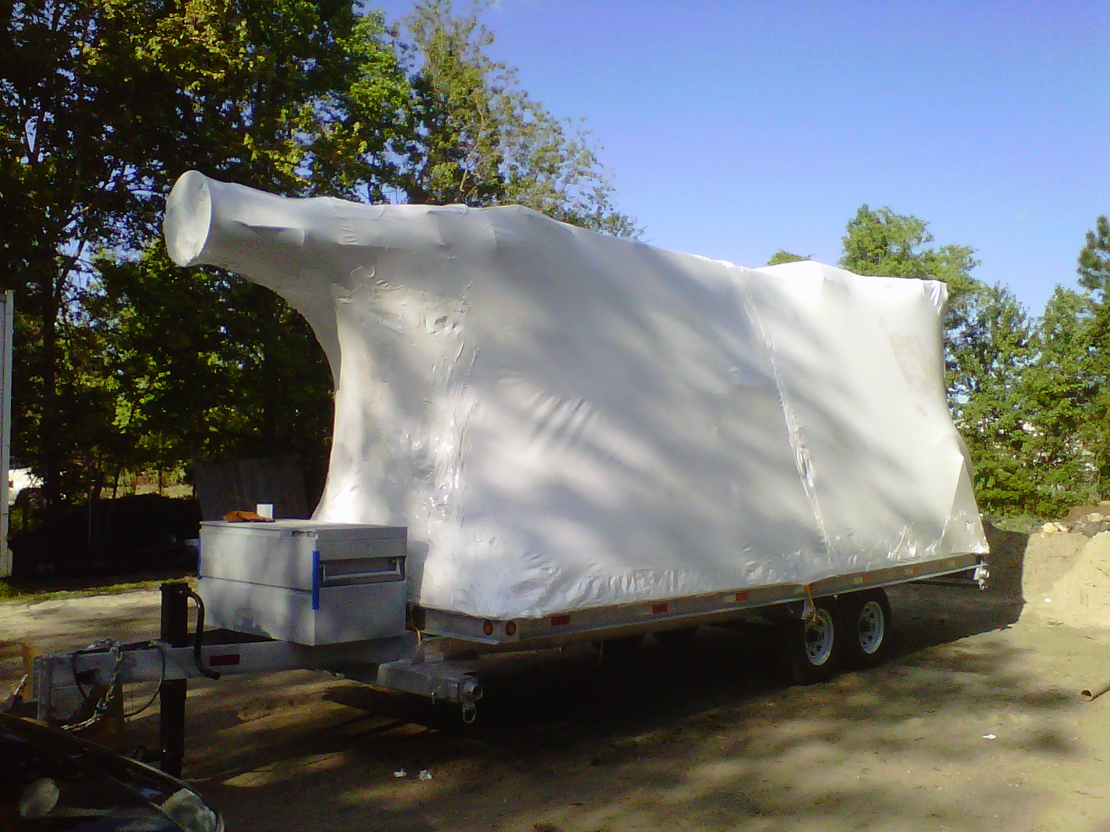 Shrink Wrapping service for shipments and freight protection