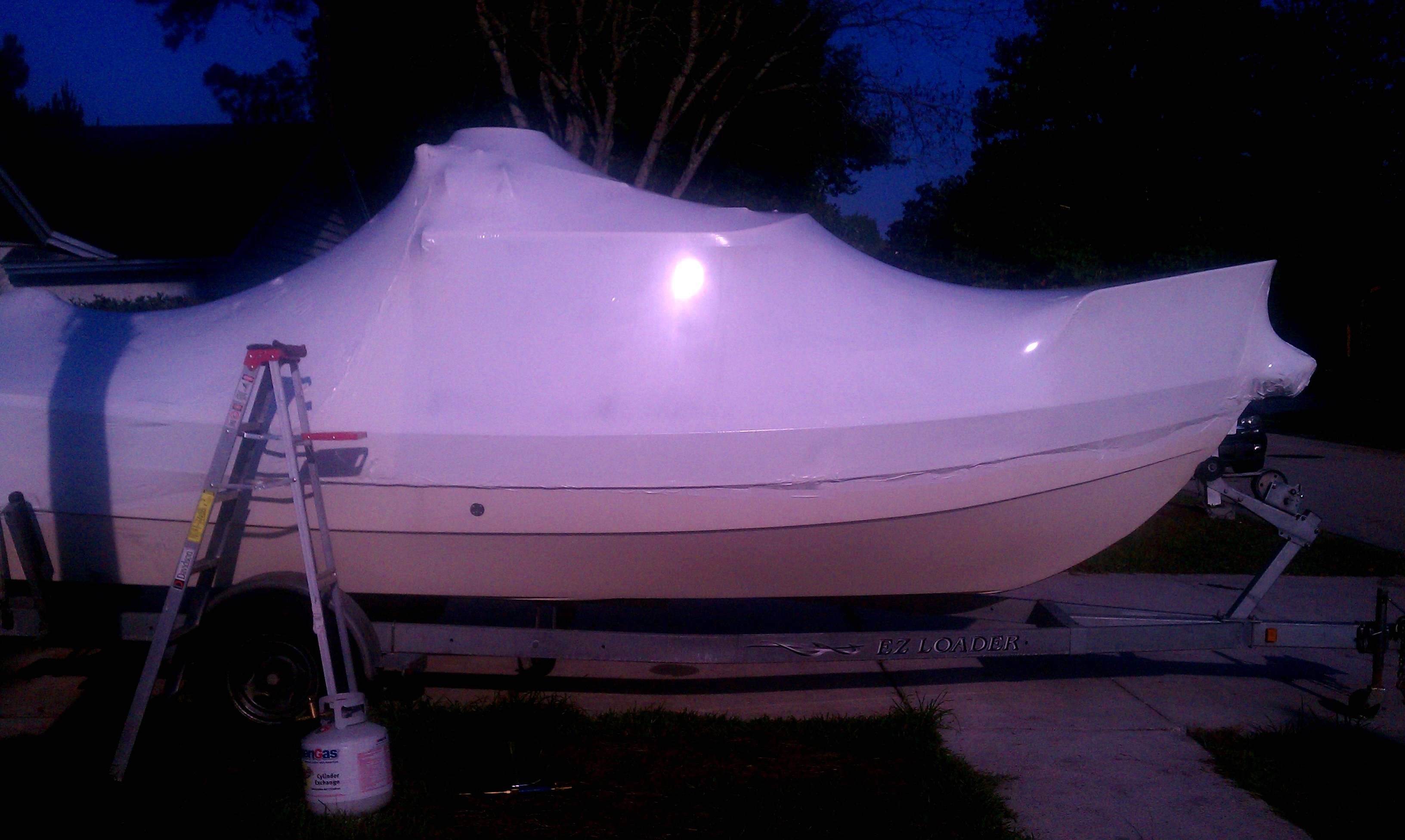 boat shrink wrap, marine shrink wrap, shrink wrap supplies